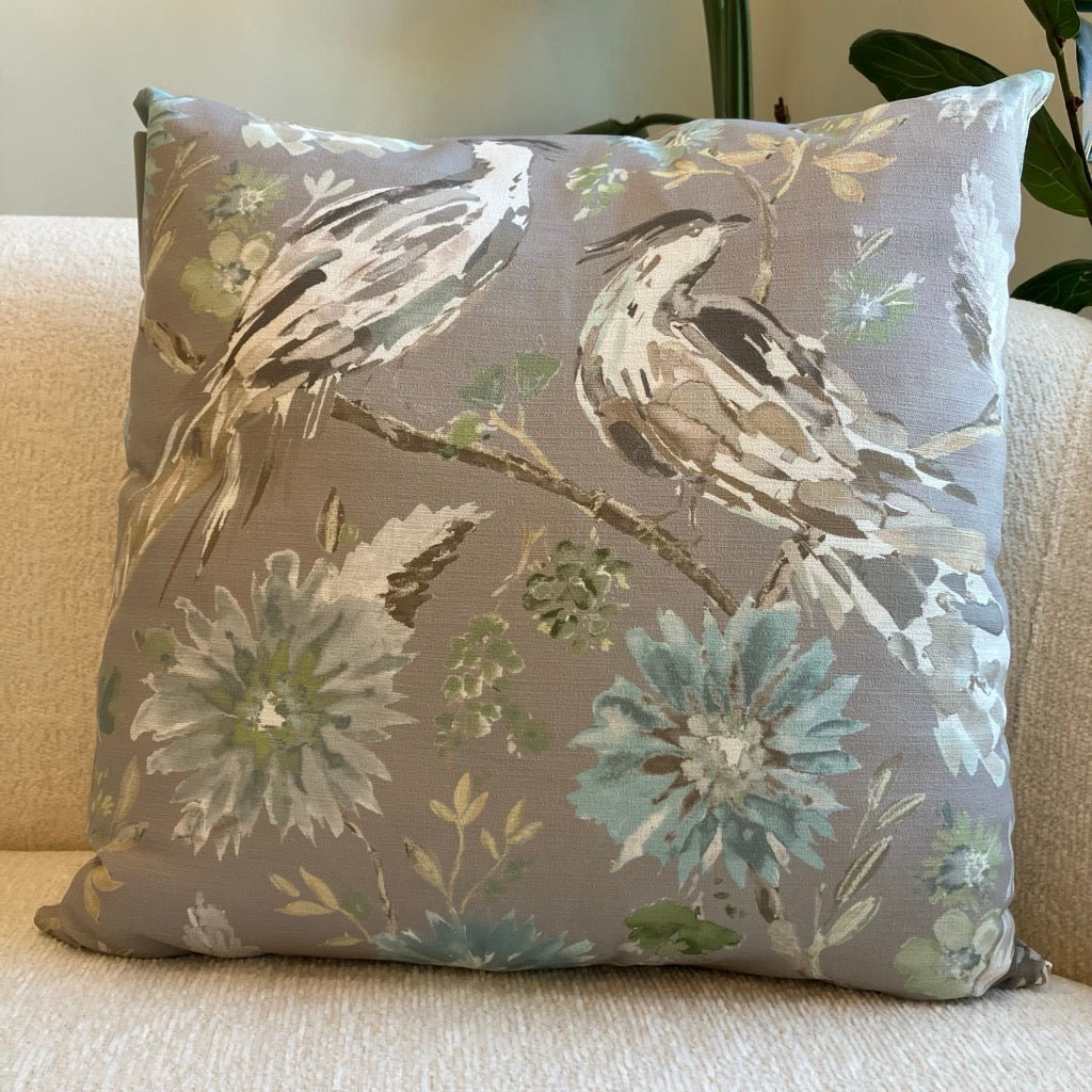 Juliette Floral Throw Pillow by Dahlia & Grace