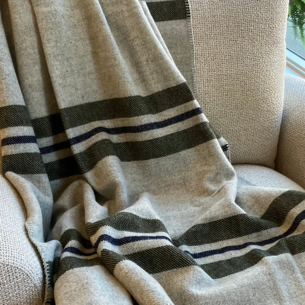 Cabin Wool Throw by Faribault Mill