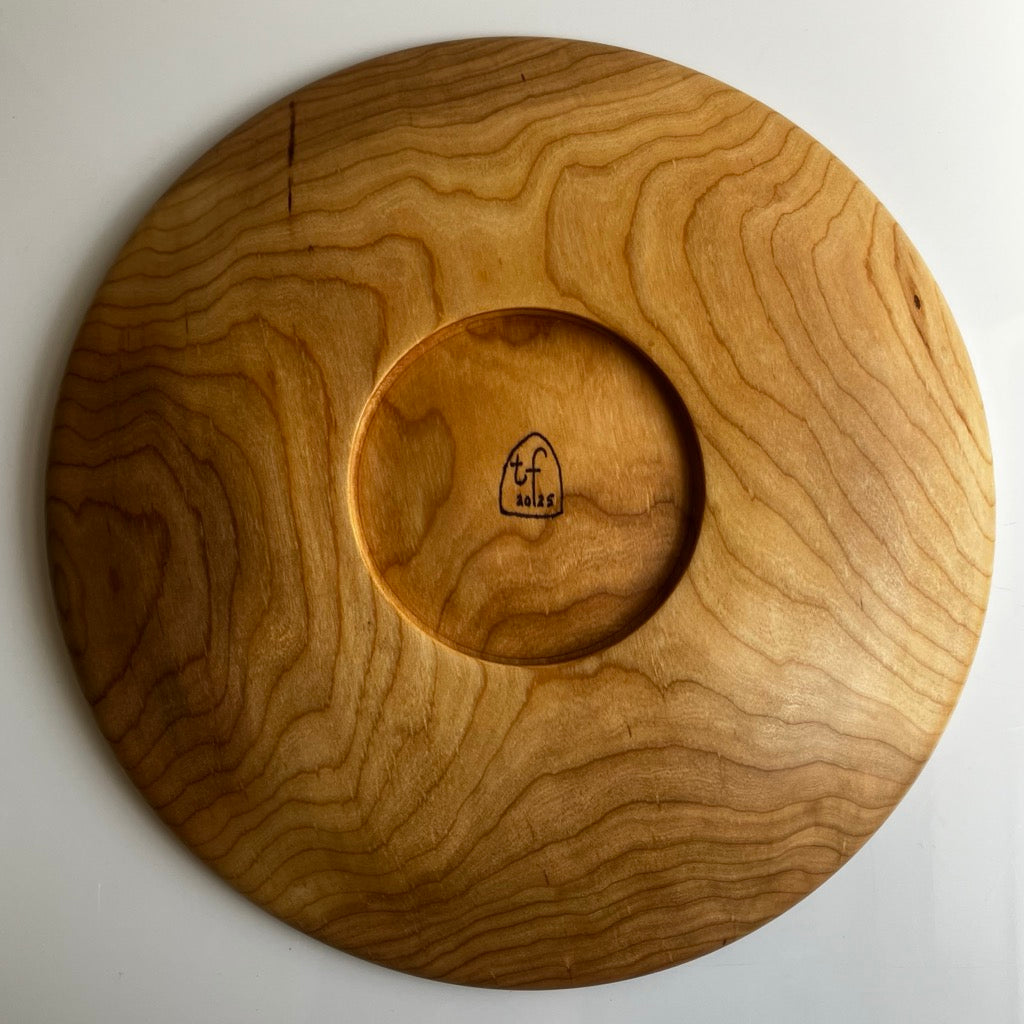 Cherry Platter by Tom Forester