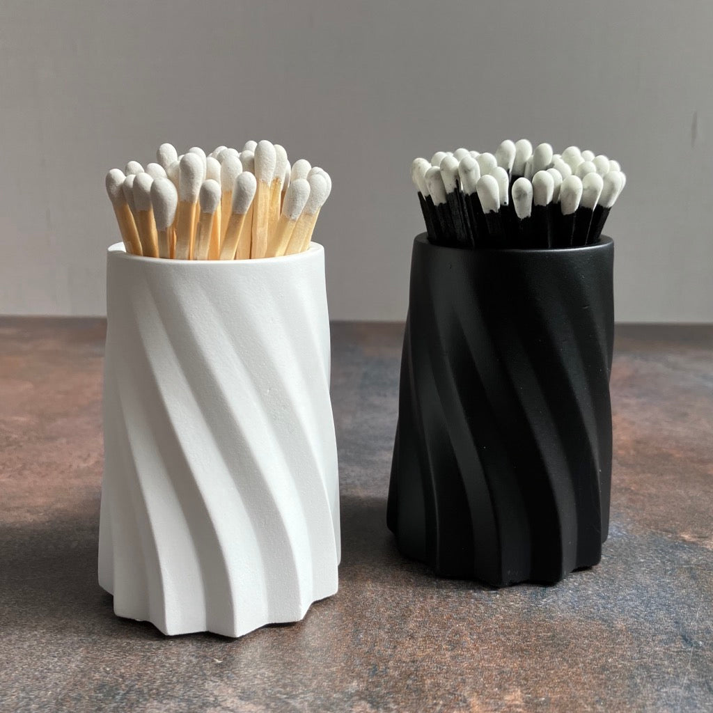 Concrete Match Holder By Everlasting Candle
