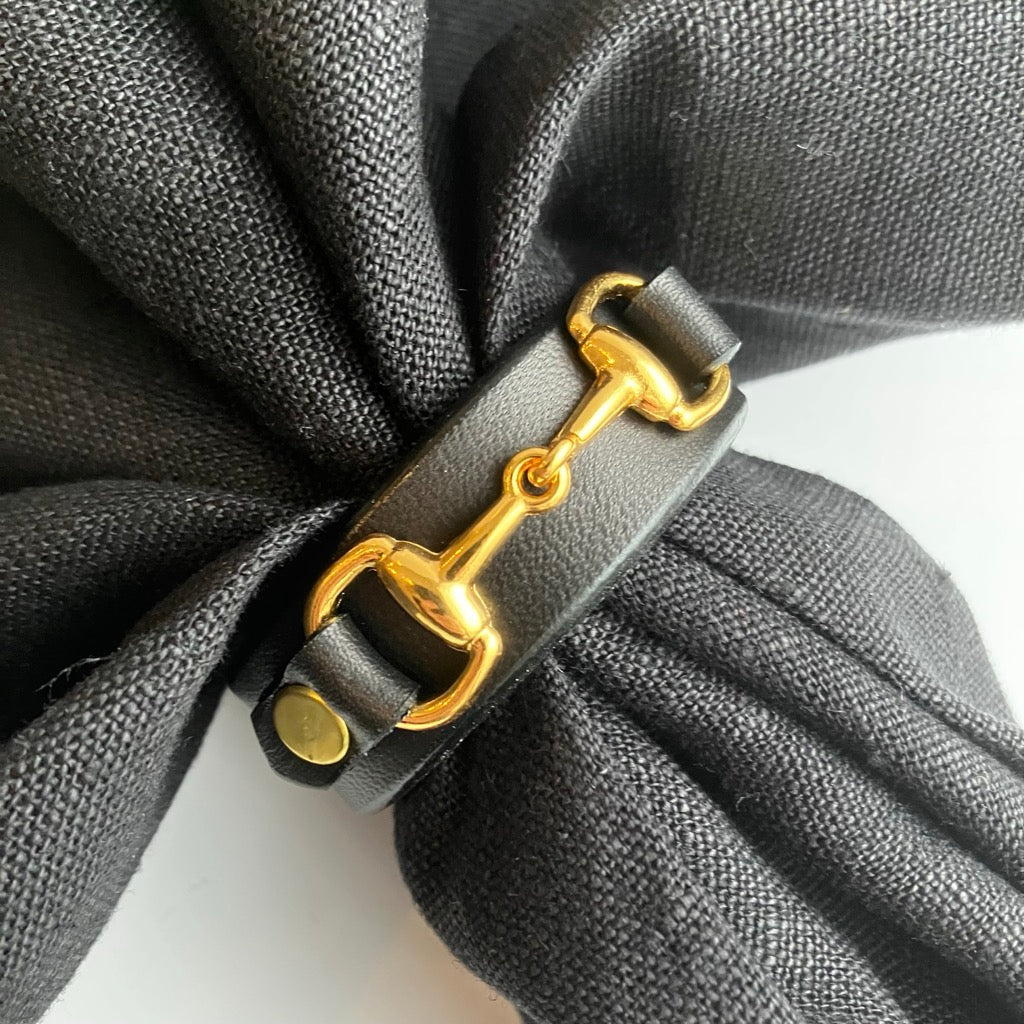 The Horsebit Napkin Ring (Set of 4)