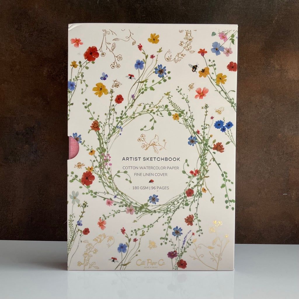 Artist Sketchbook Cotton Watercolor Paper by Cate Paper Co.