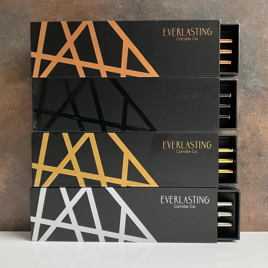 Reusable Steel Candles by Everlasting Candle