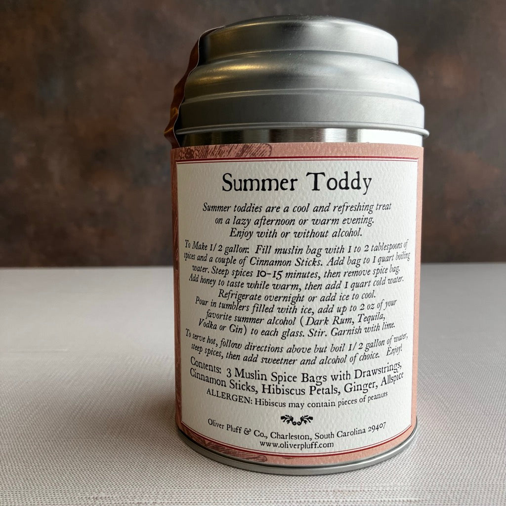 Cocktail Mix Summer Toddy Spiced Hibiscus by Oliver Pluff & Co