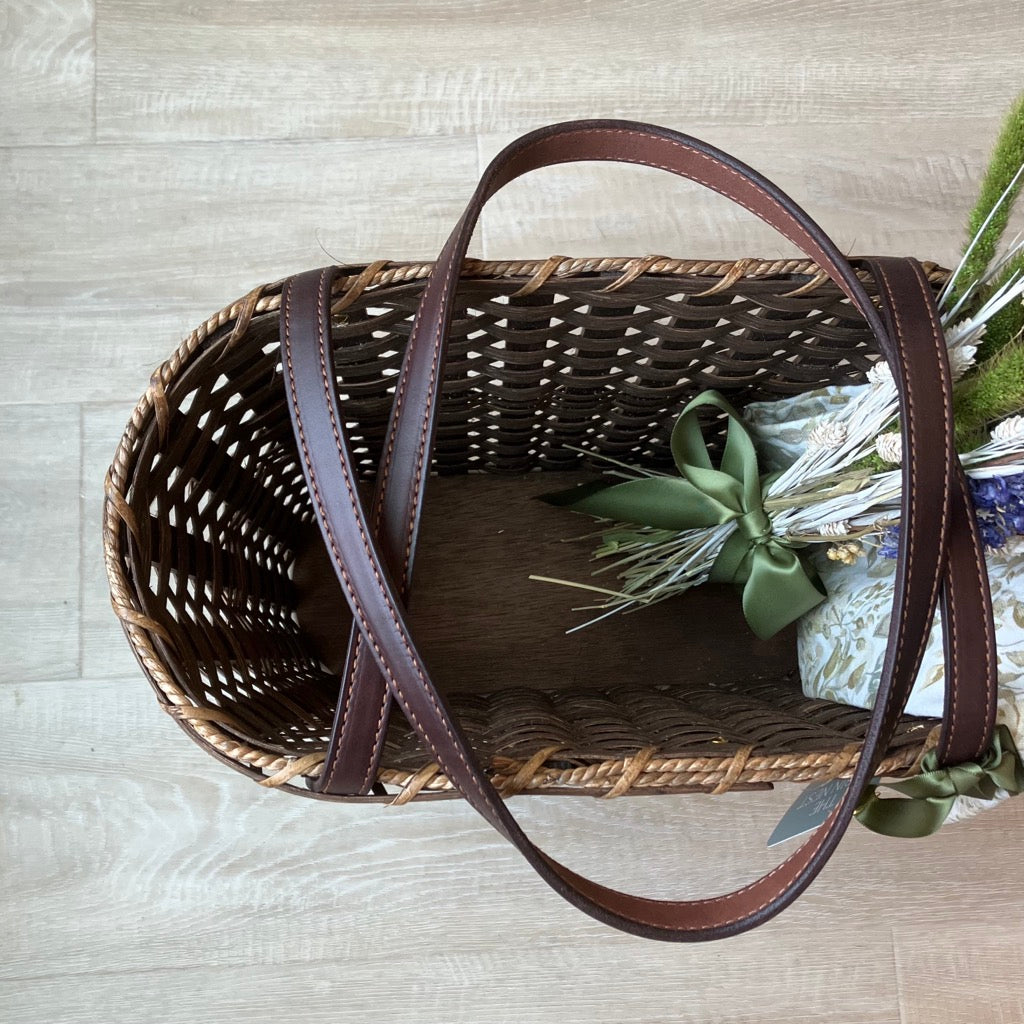 Handwoven Market Basket By Millstream Home