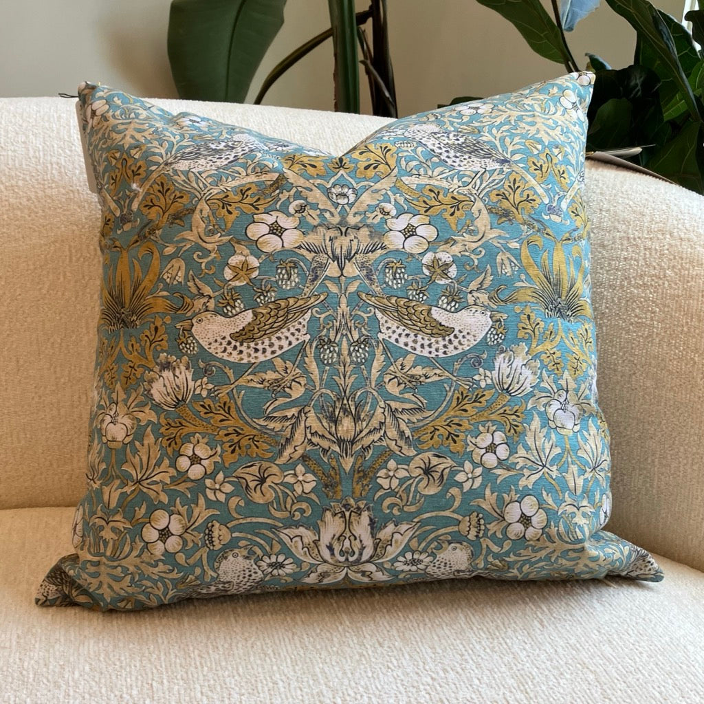 Calista Floral Throw Pillow by Dahlia & Grace
