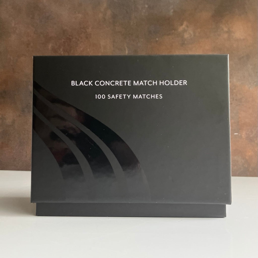 Concrete Match Holder By Everlasting Candle
