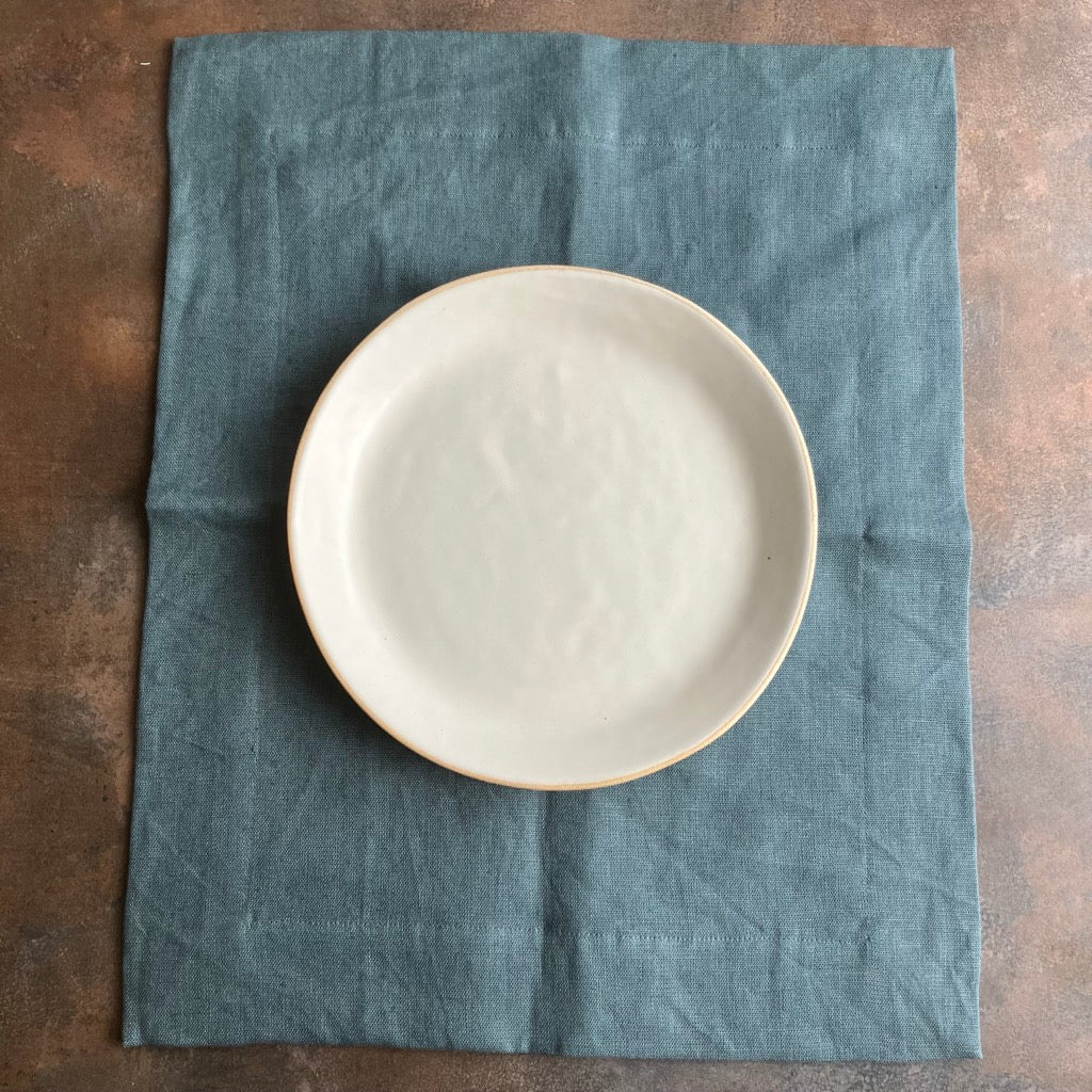 Linen Placemat in Eucalyptus by Rough Linen