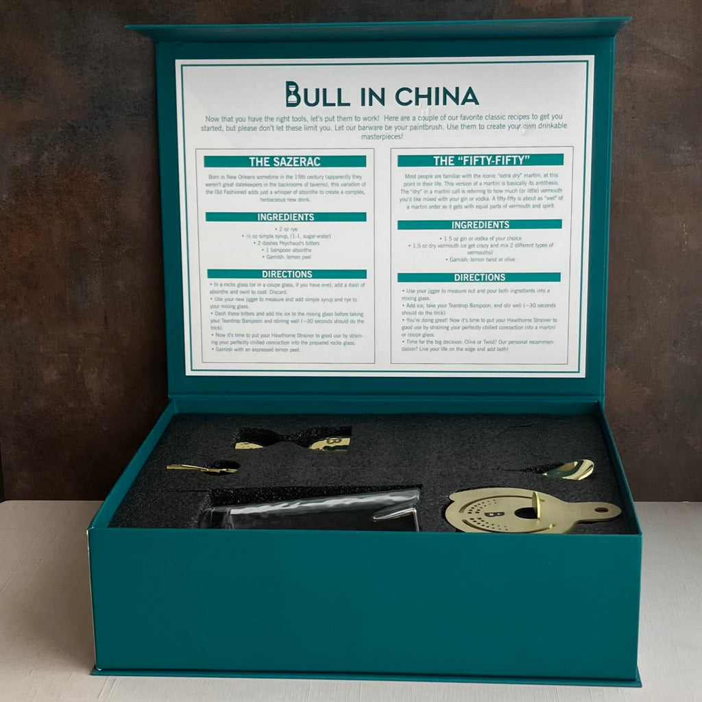 The Stirred Cocktail Set by Bull In China