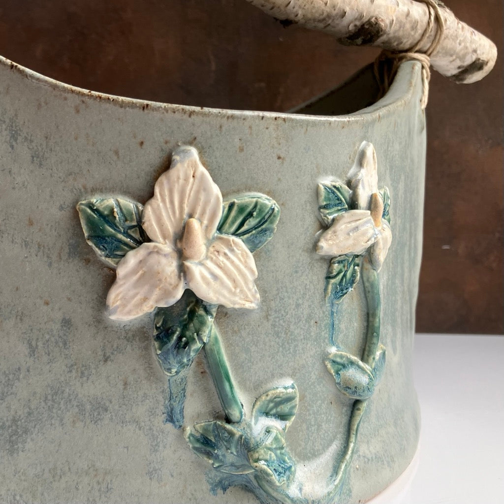 Trillium Basket by Potter Jan Toscano