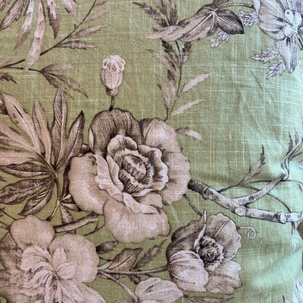 Olympia Floral Throw Pillow by Dahlia & Grace