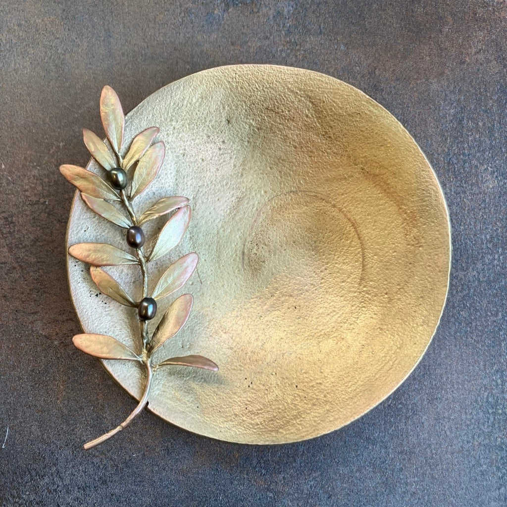 Olive Dish By Michael Michaud