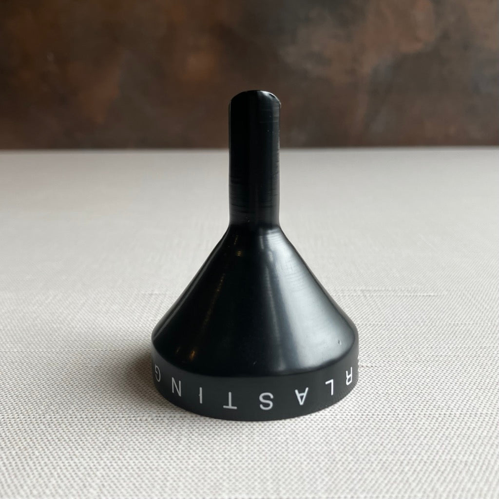 Black Steel Funnel by Everlasting Candle