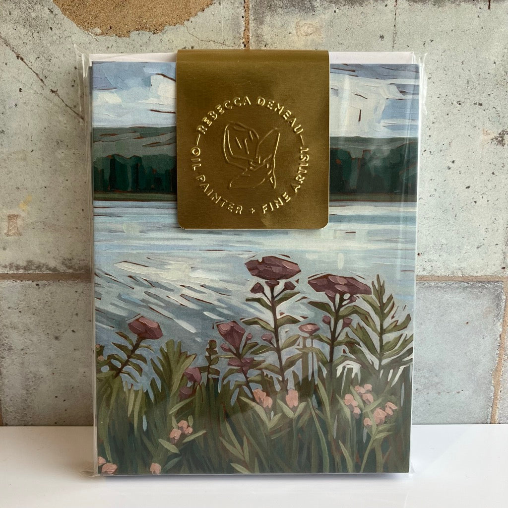 Lake Note Card Set by Rebecca Deneau