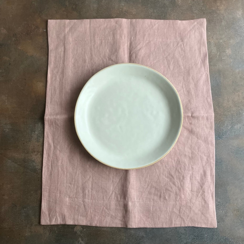 Linen Placemat in Dusk by Rough Linen