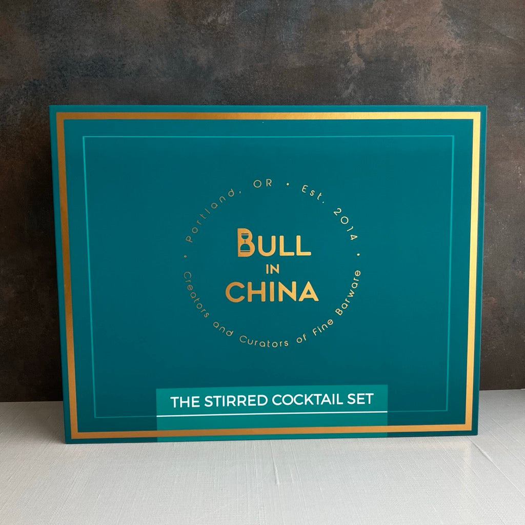 The Stirred Cocktail Set by Bull In China