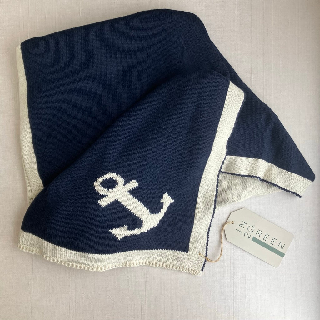 Nautical Anchor Poncho by In2Green