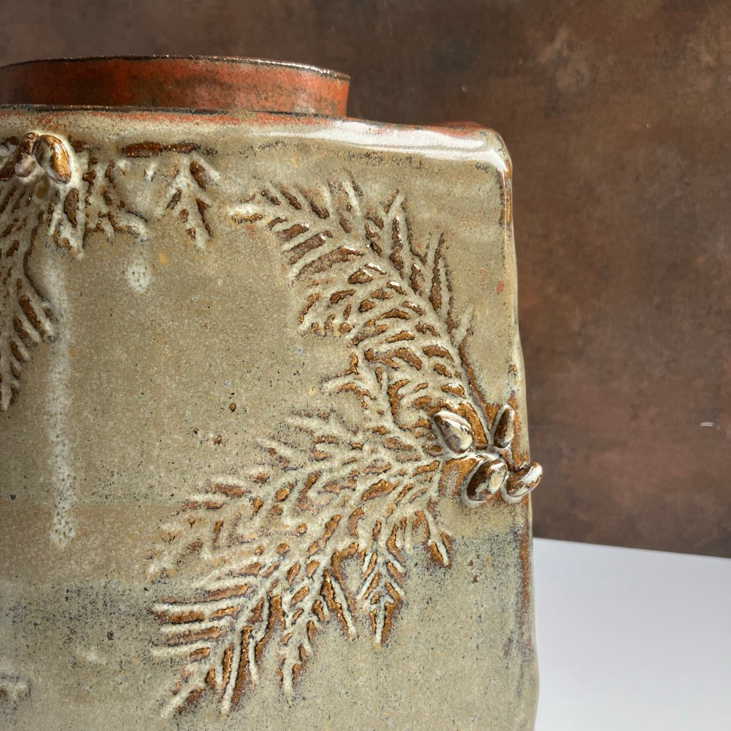 Cedar Vase by Jan Toscano