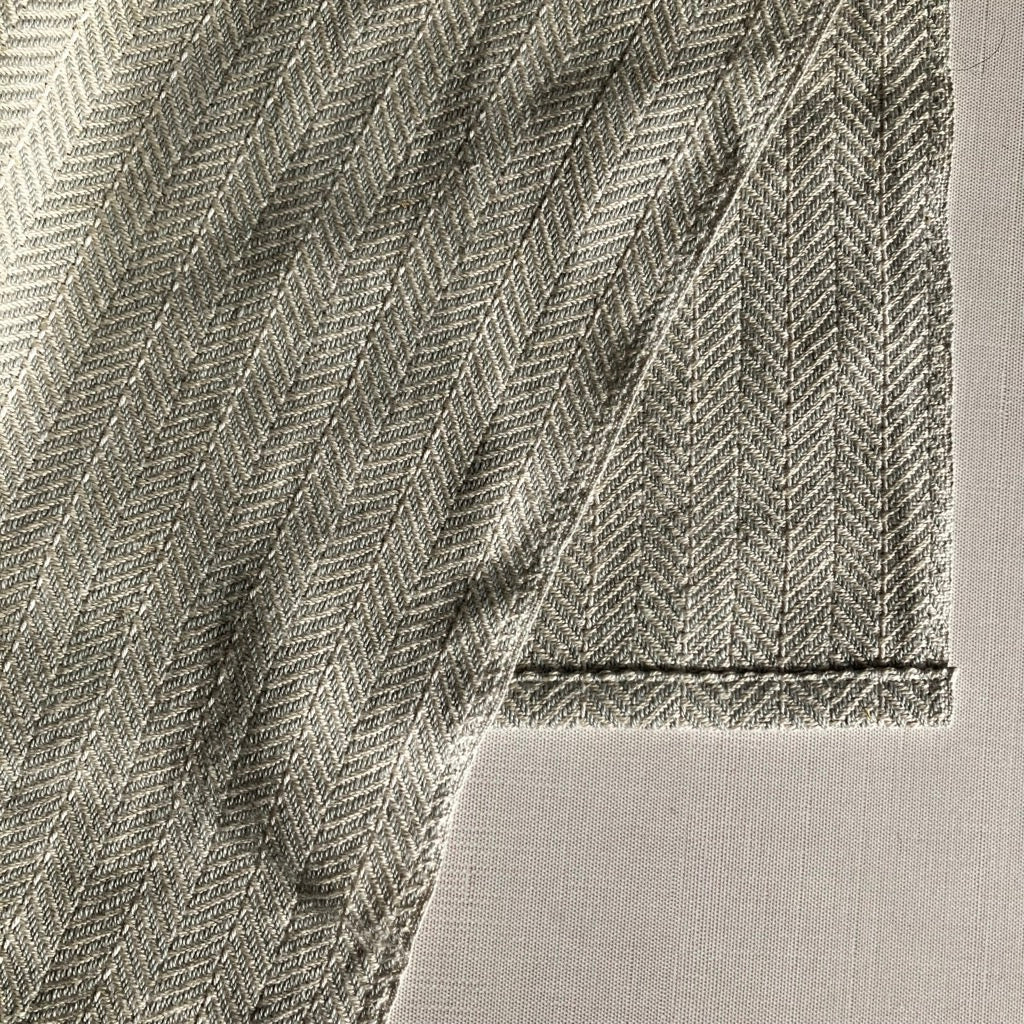 Tea Towel / Hand Towel Gray and White by Kristina Nichols