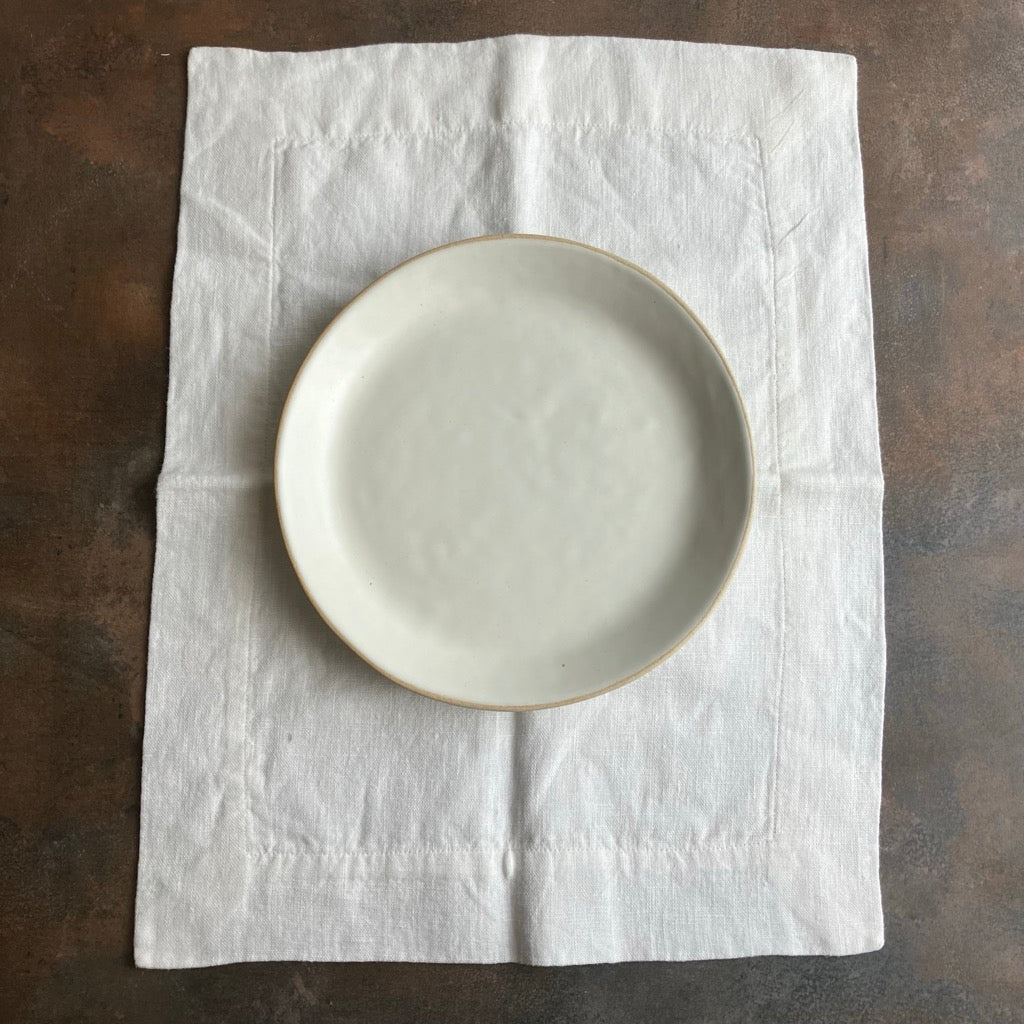 Linen Placemat in Off White by Rough Linen