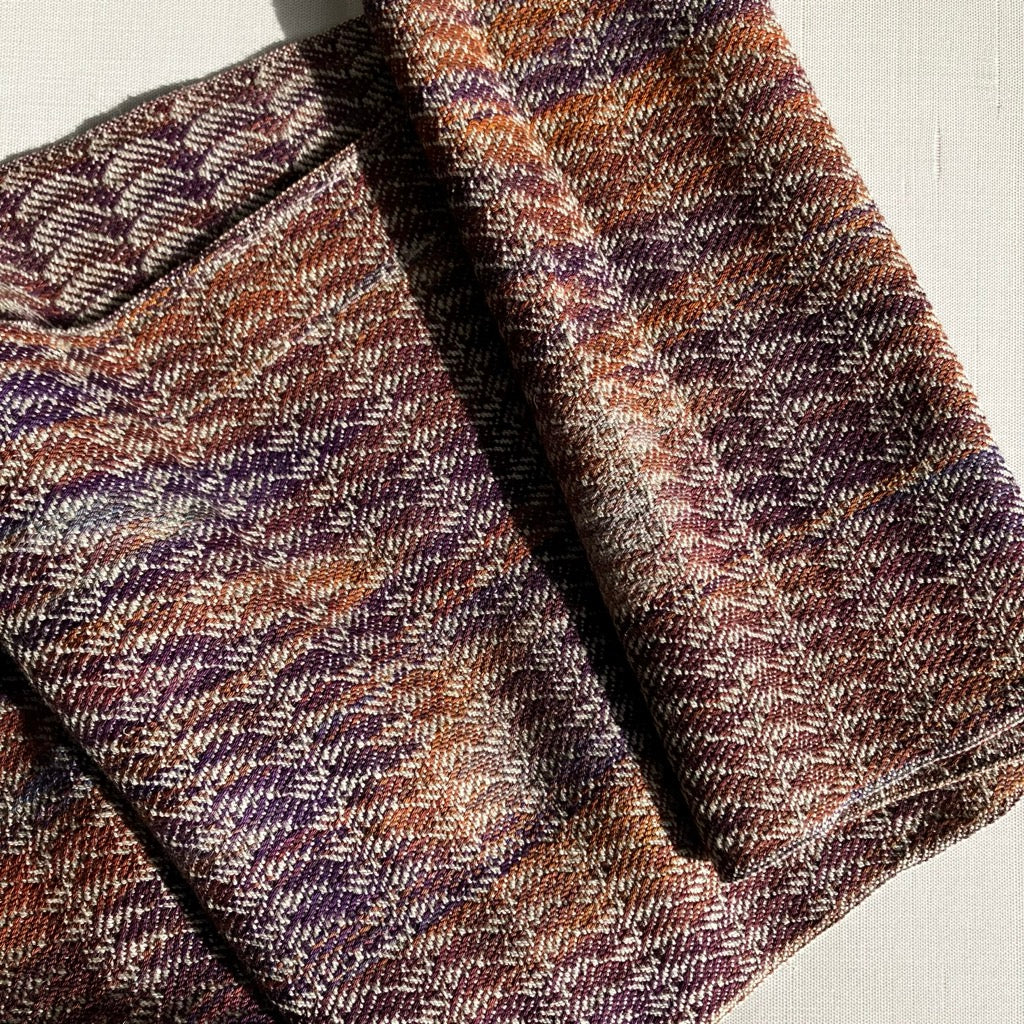 Table Runner in Pink, Purple, and Orange by Kristina Nichols