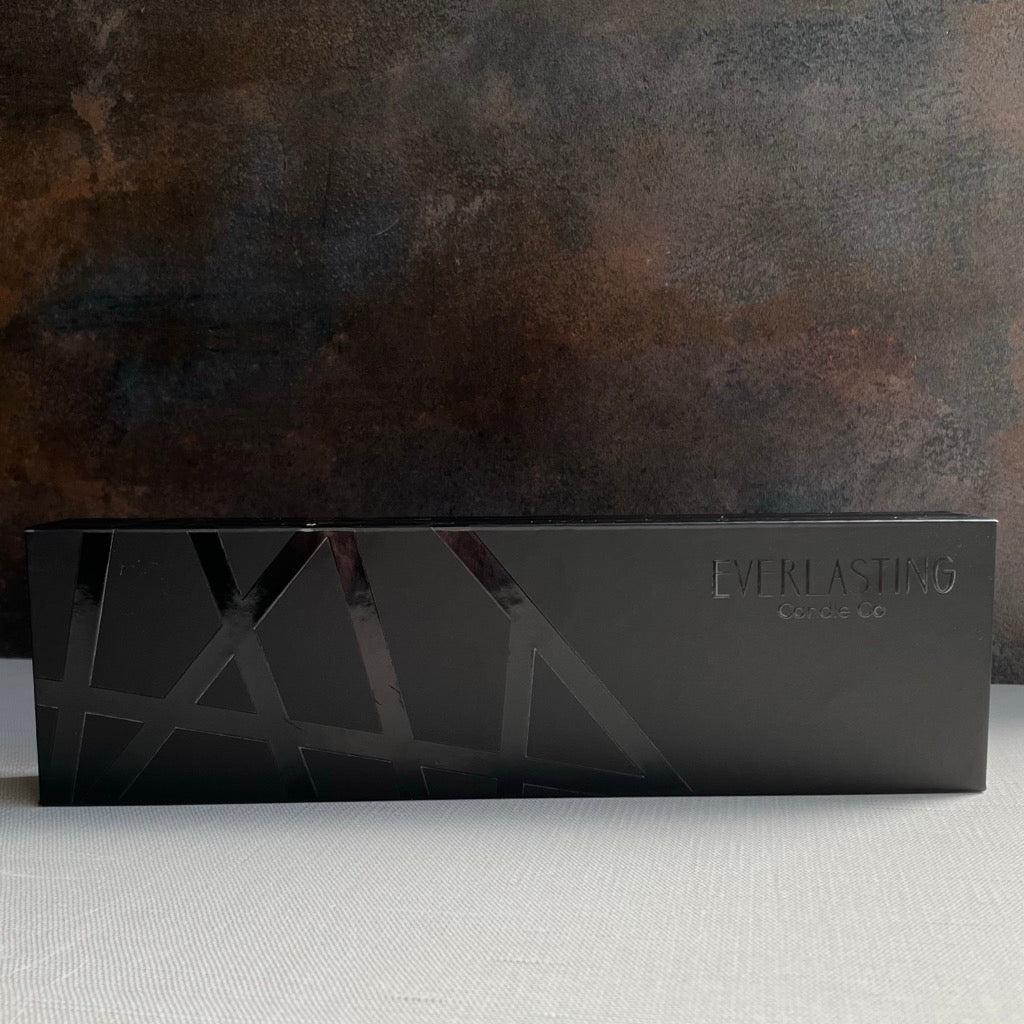 Black Reusable Steel Candles by Everlasting Candle