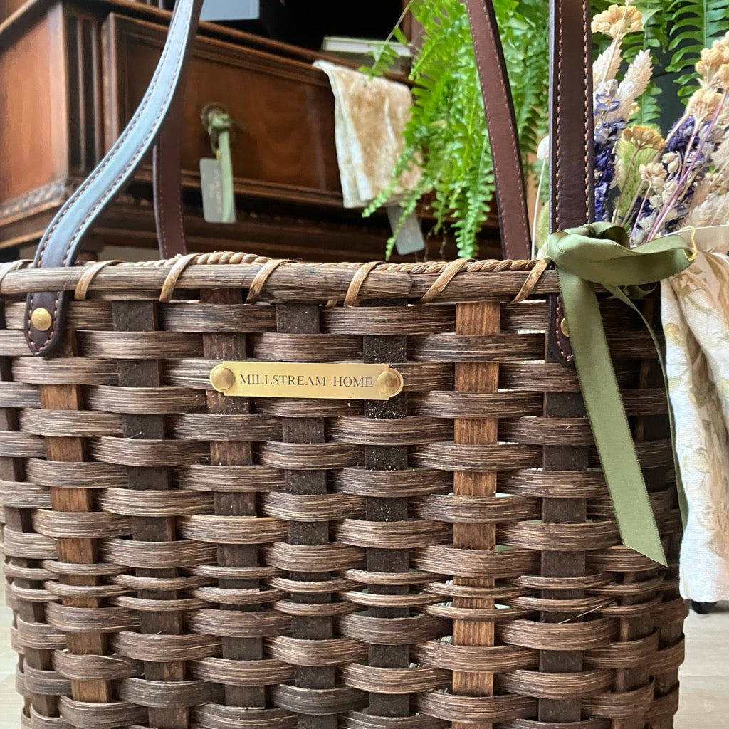 Handwoven Market Basket By Millstream Home