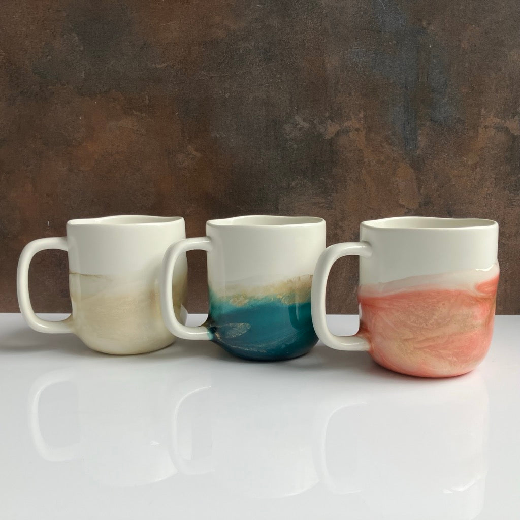 Artisan Ceramic Coffee Mug by SAM & SEA