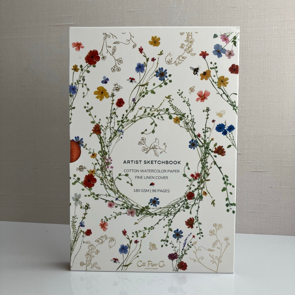 Artist Sketchbook Cotton Watercolor Paper by Cate Paper Co.