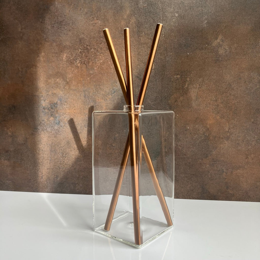 Square Vase Candle Holder By Everlasting Candle