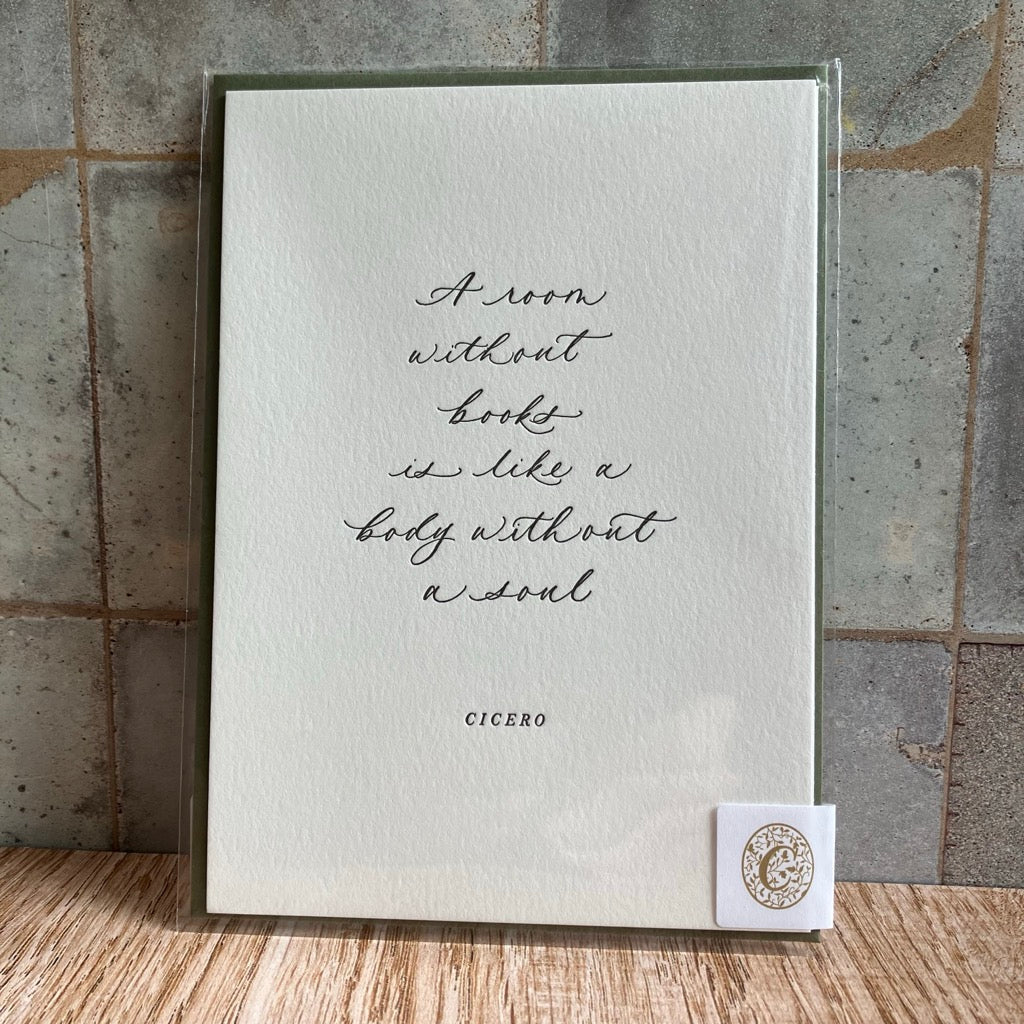 A Room Without Books Art Print By Ciarra Claire