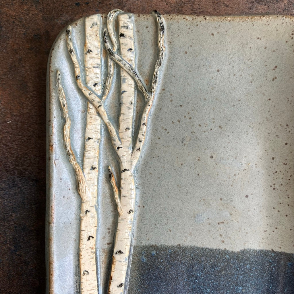 Small Handmade Dish in Birch by Jan Toscano
