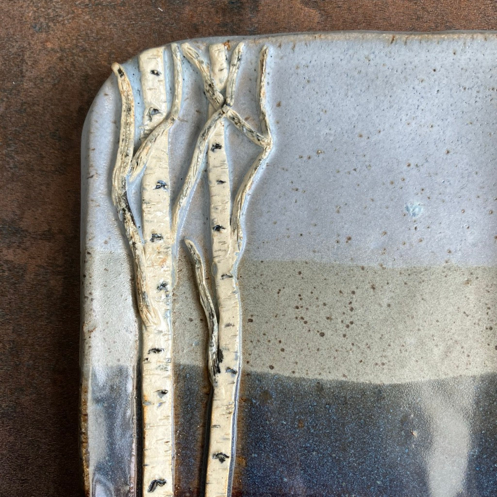 Small Handmade Dish in Birch by Jan Toscano