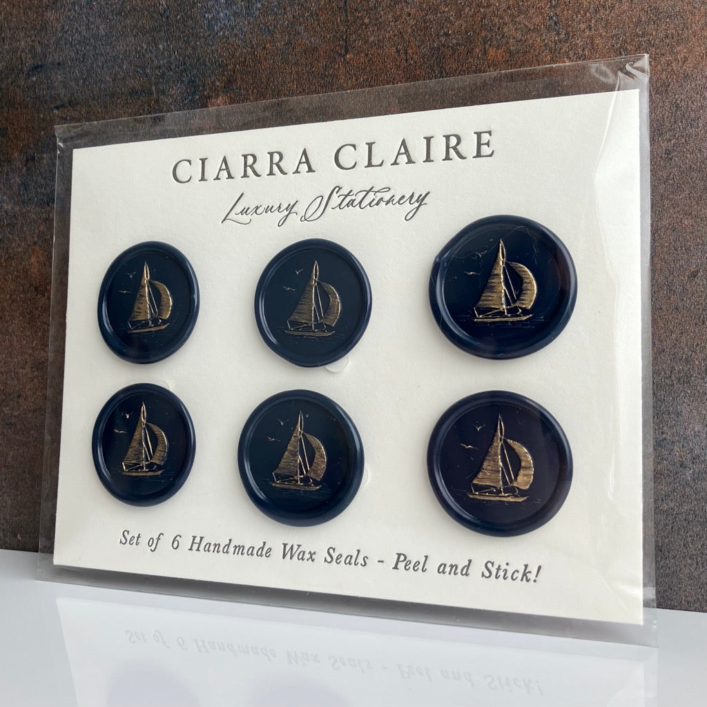Nautical Set Of Wax Seals By Ciarra Claire
