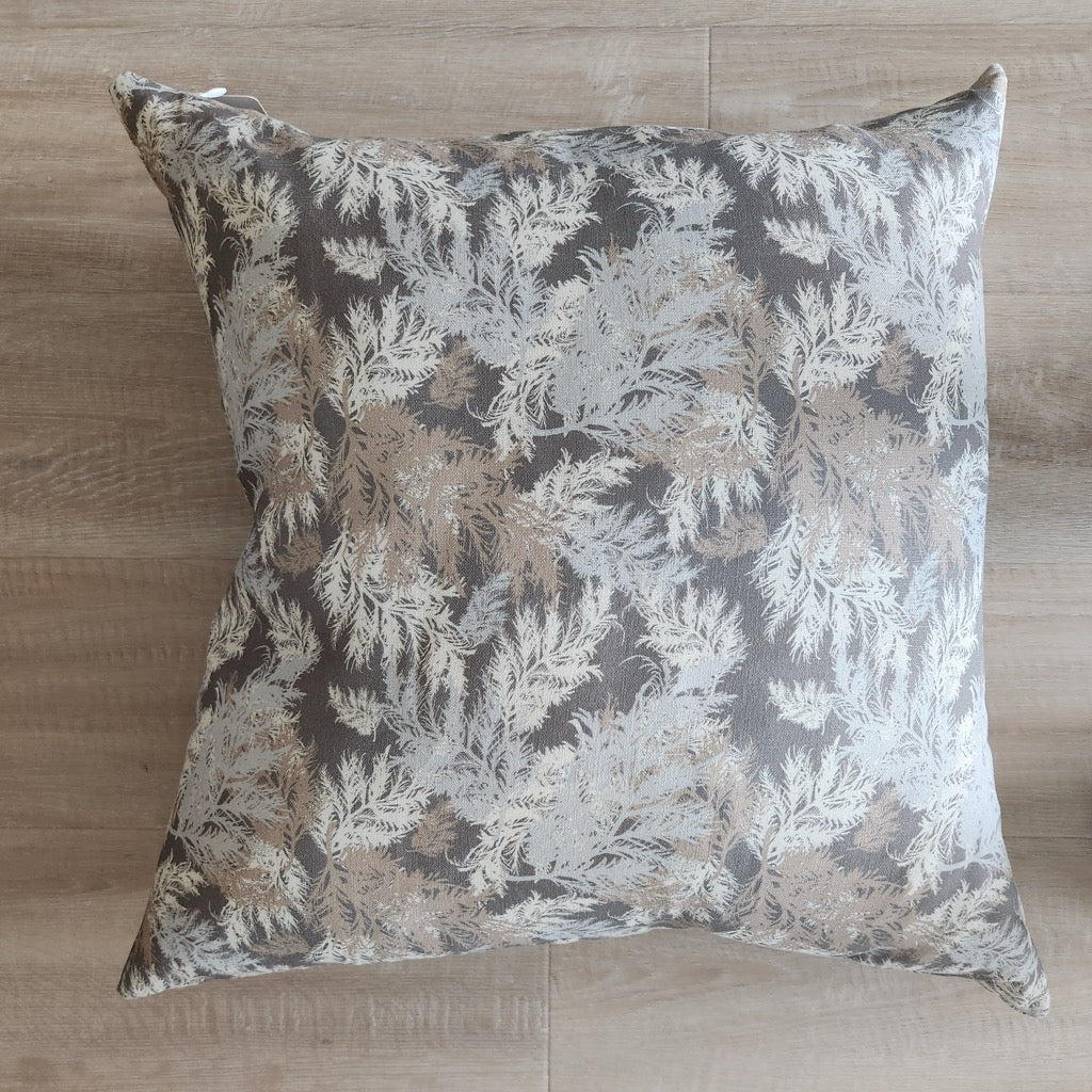Decorative 100% Linen Pillow in Coastal Winter by Glass Muriel