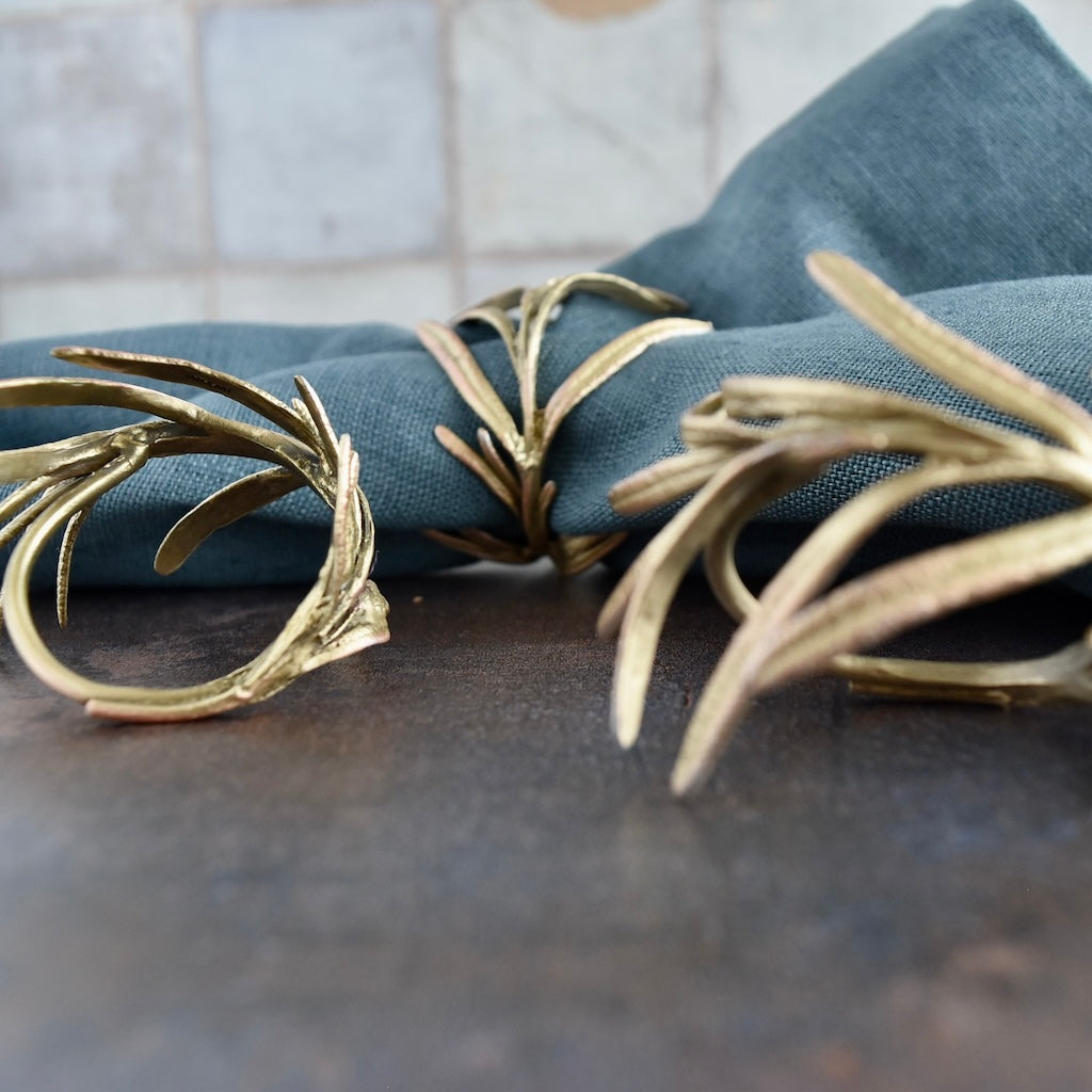 Rosemary Napkin Rings By Michael Michaud (Set of 8)