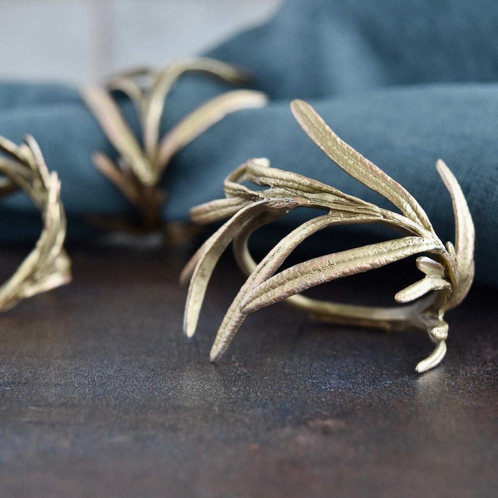 Rosemary Napkin Rings By Michael Michaud (Set of 8)