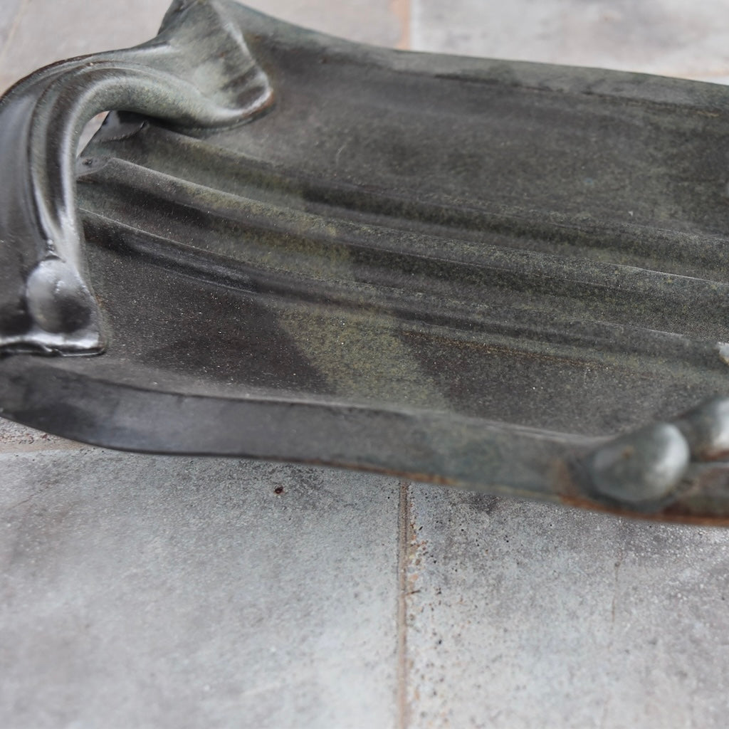 Soap Dish in Midnight by Otis Pottery