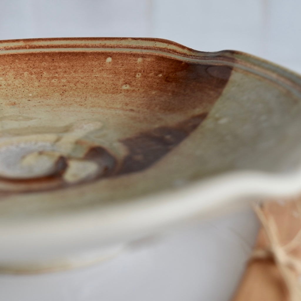 Brie Baker in Rust by Otis Pottery