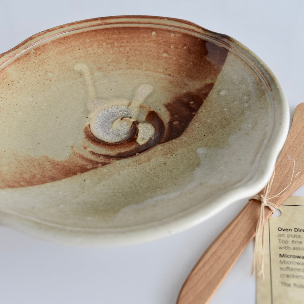 Brie Baker in Rust by Otis Pottery