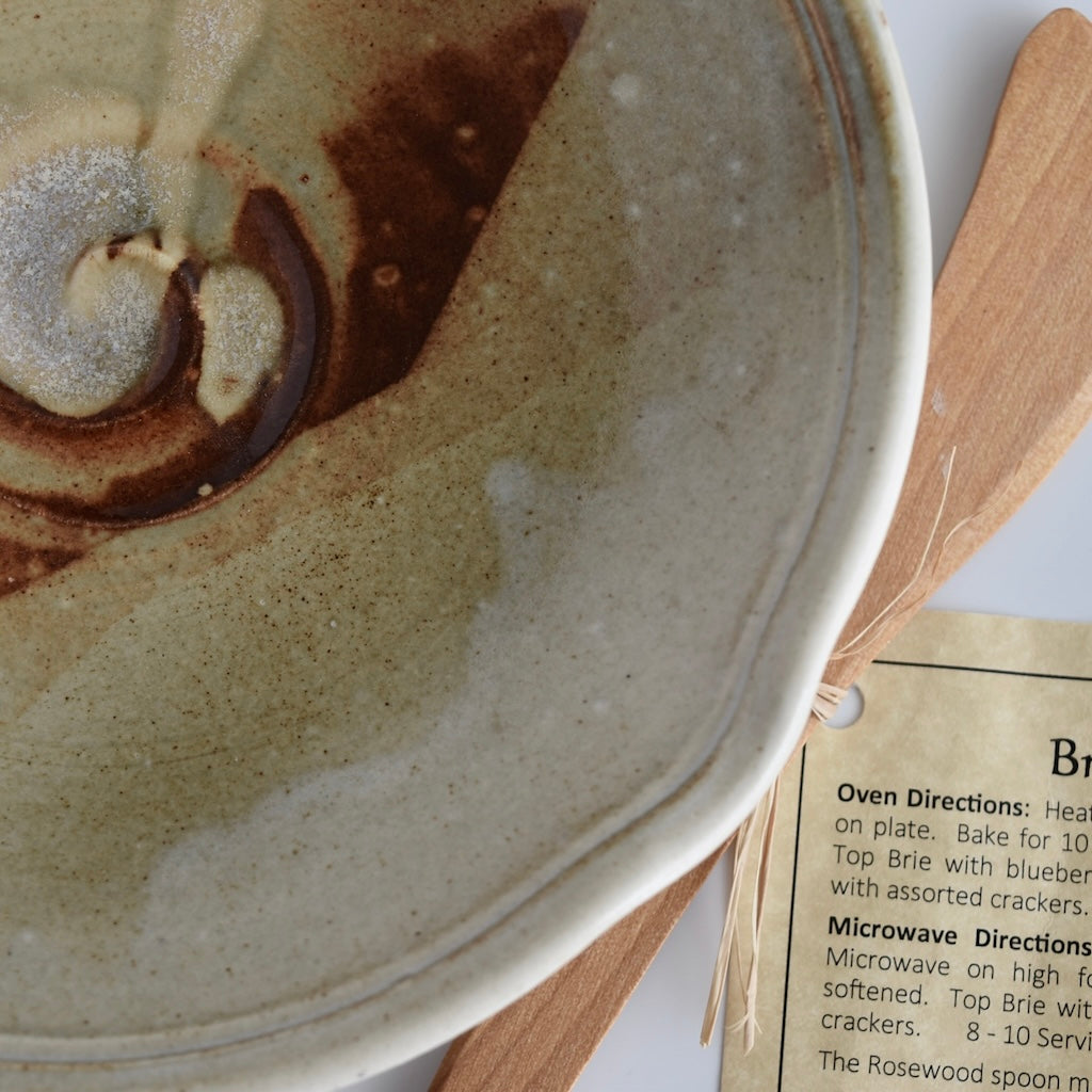 Brie Baker in Rust by Otis Pottery