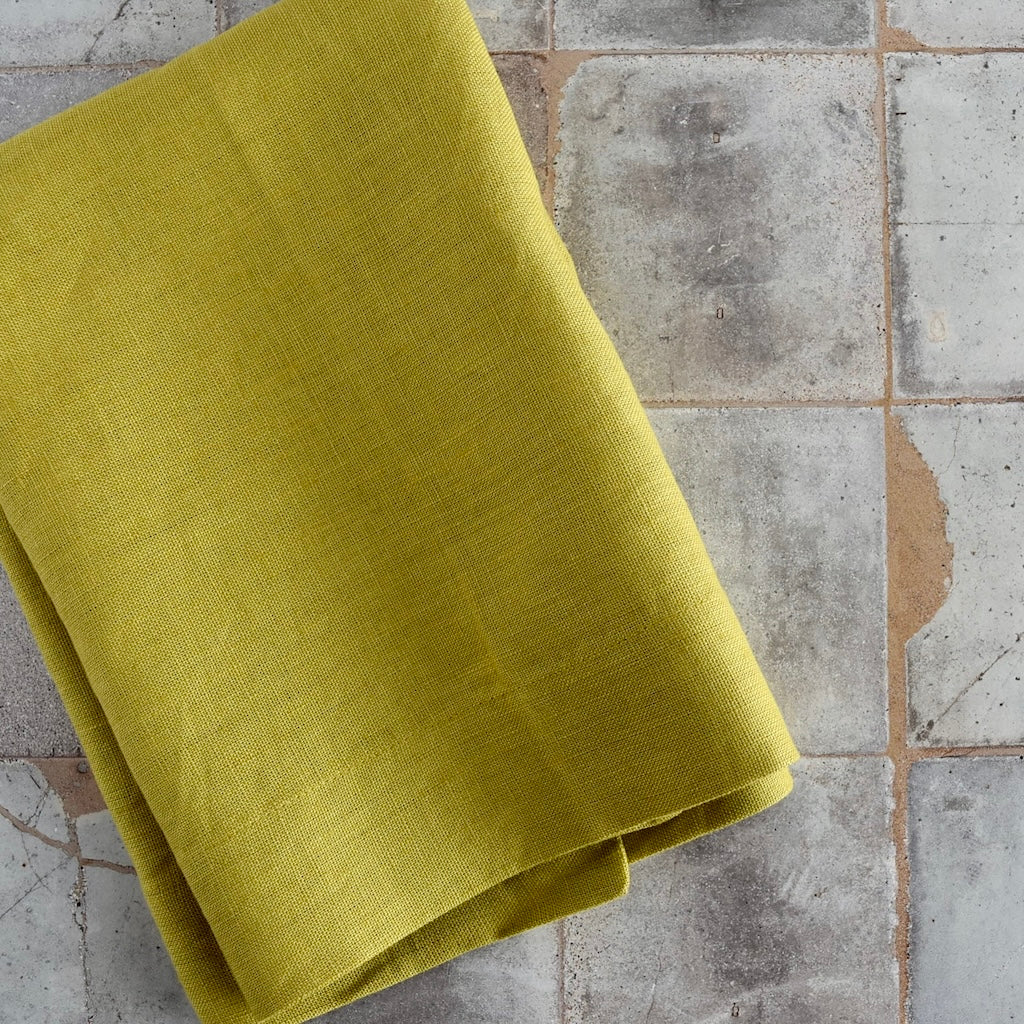 Linen Napkin in Pear by Rough Linen
