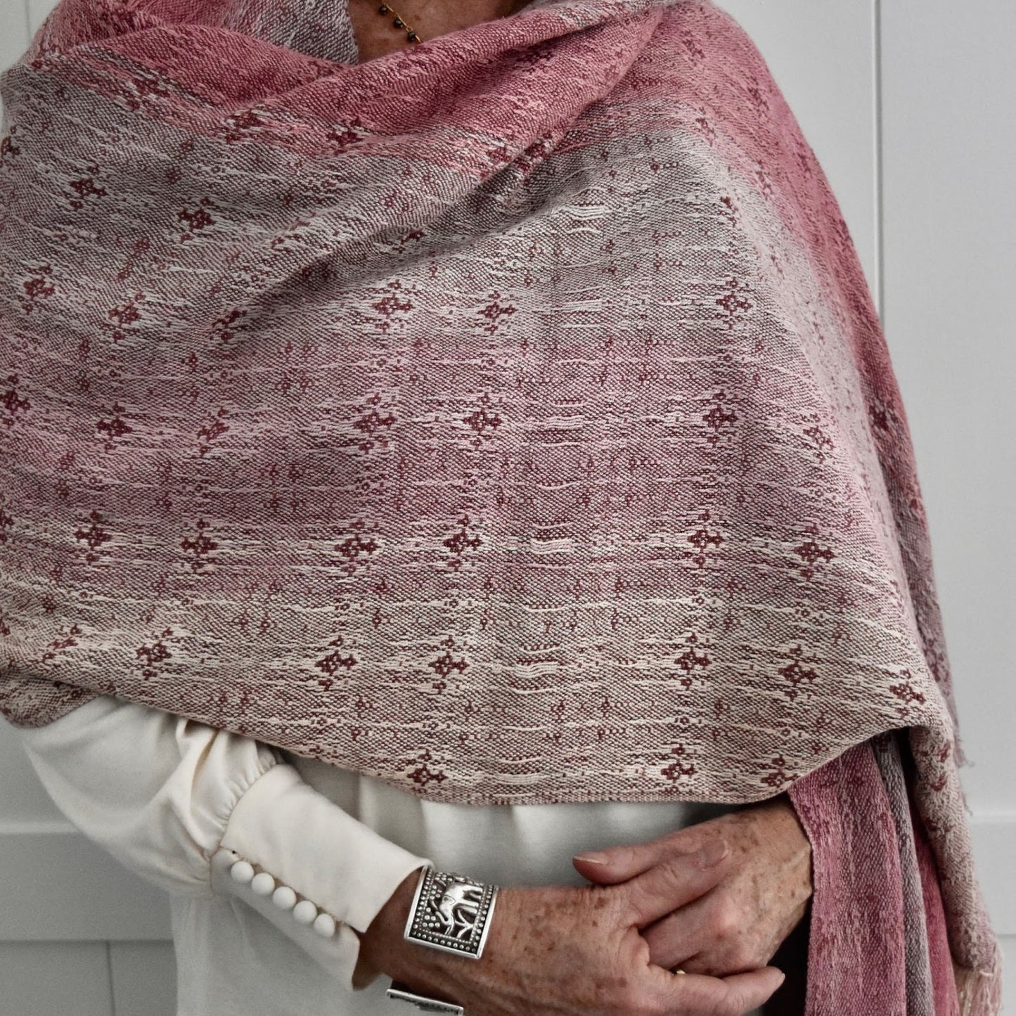 Silk Wrap in Sunrise by Kristina Nichols