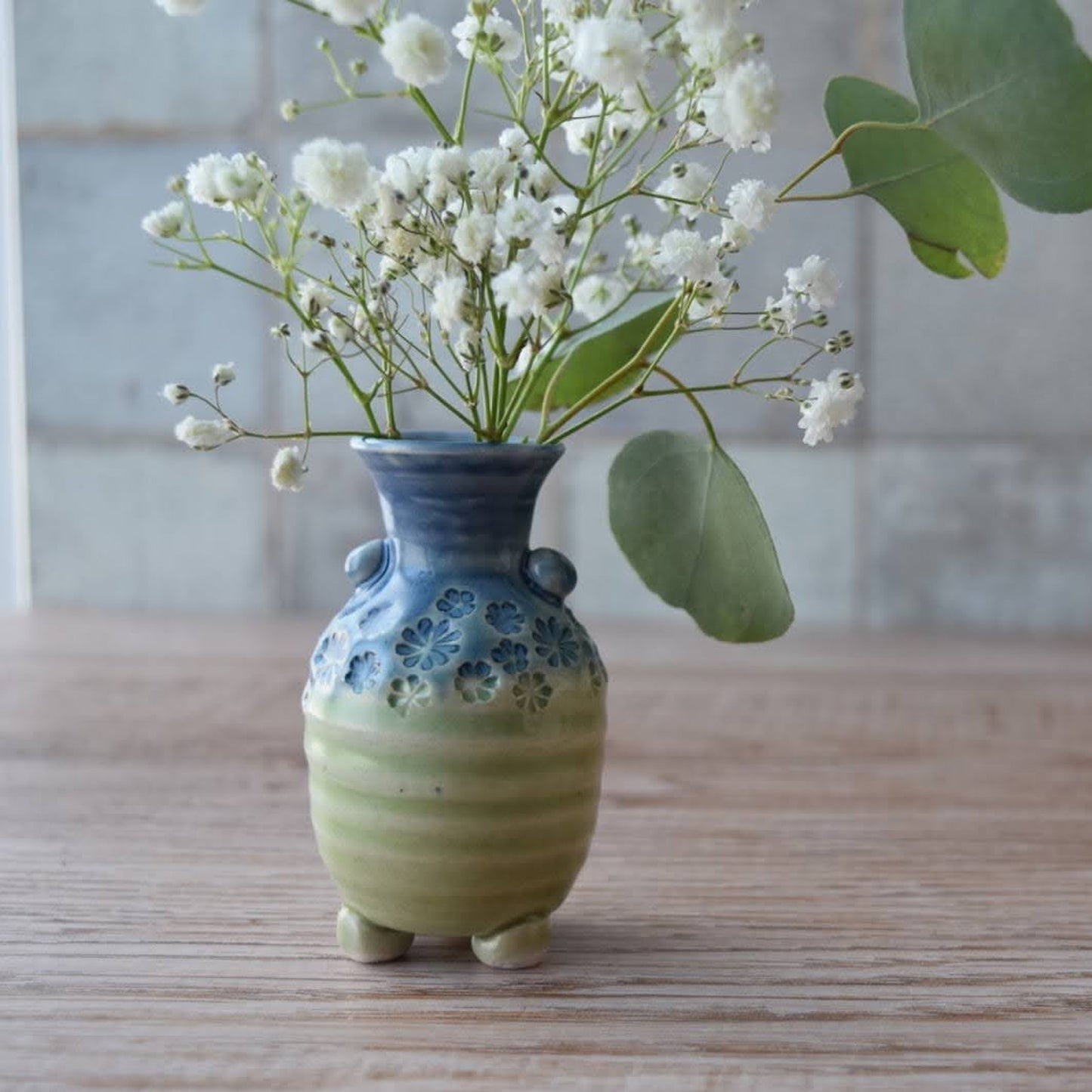 Small Vessel in Blue Daisy by Sky Mage