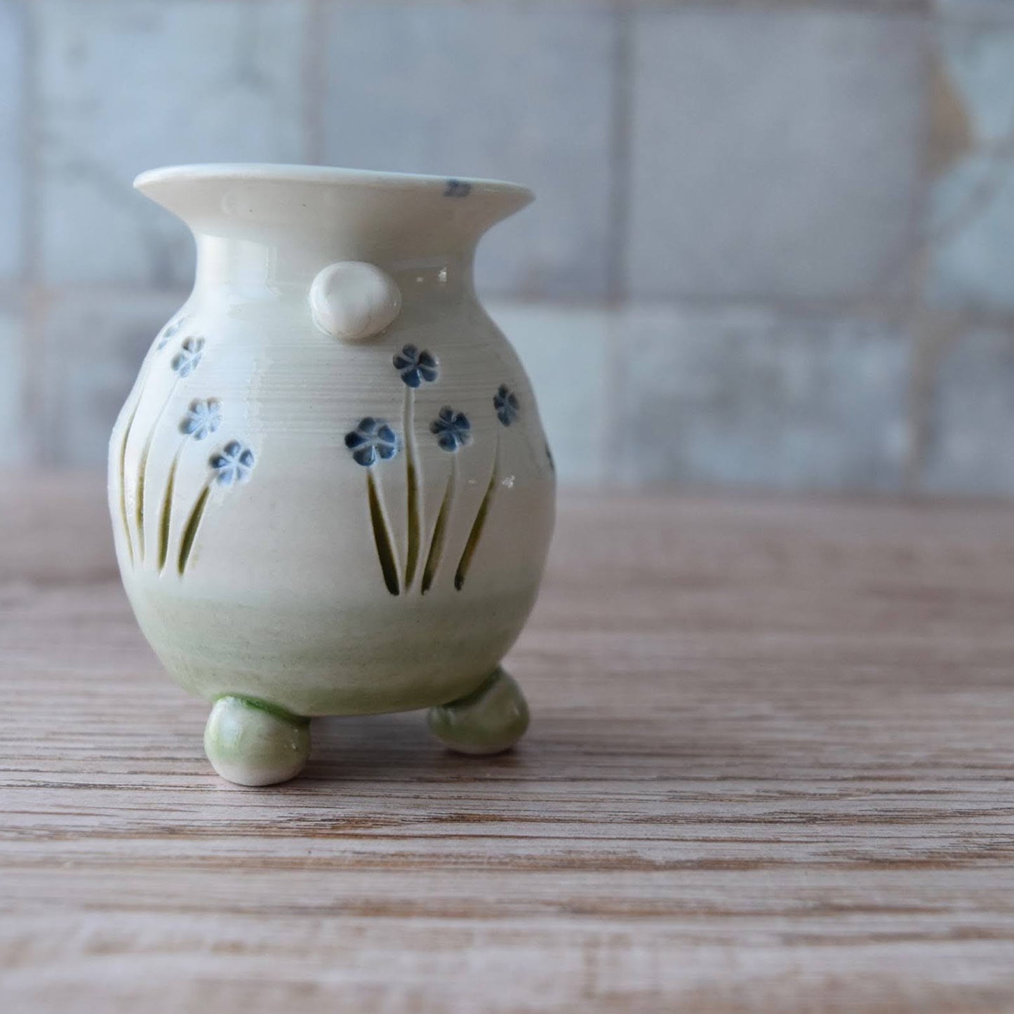Small Vessel in Forget Me Not Two by Sky Mage