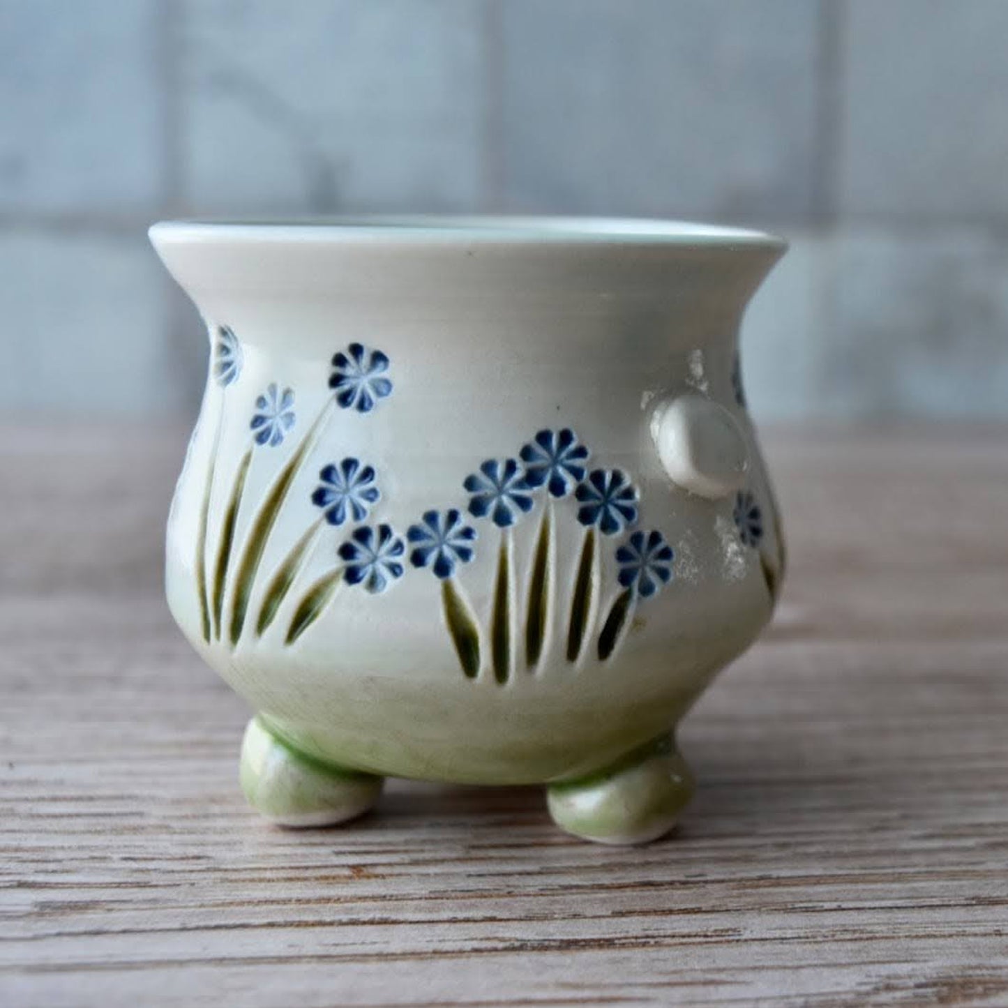 Small Vessel in Forget Me Not One by Sky Mage