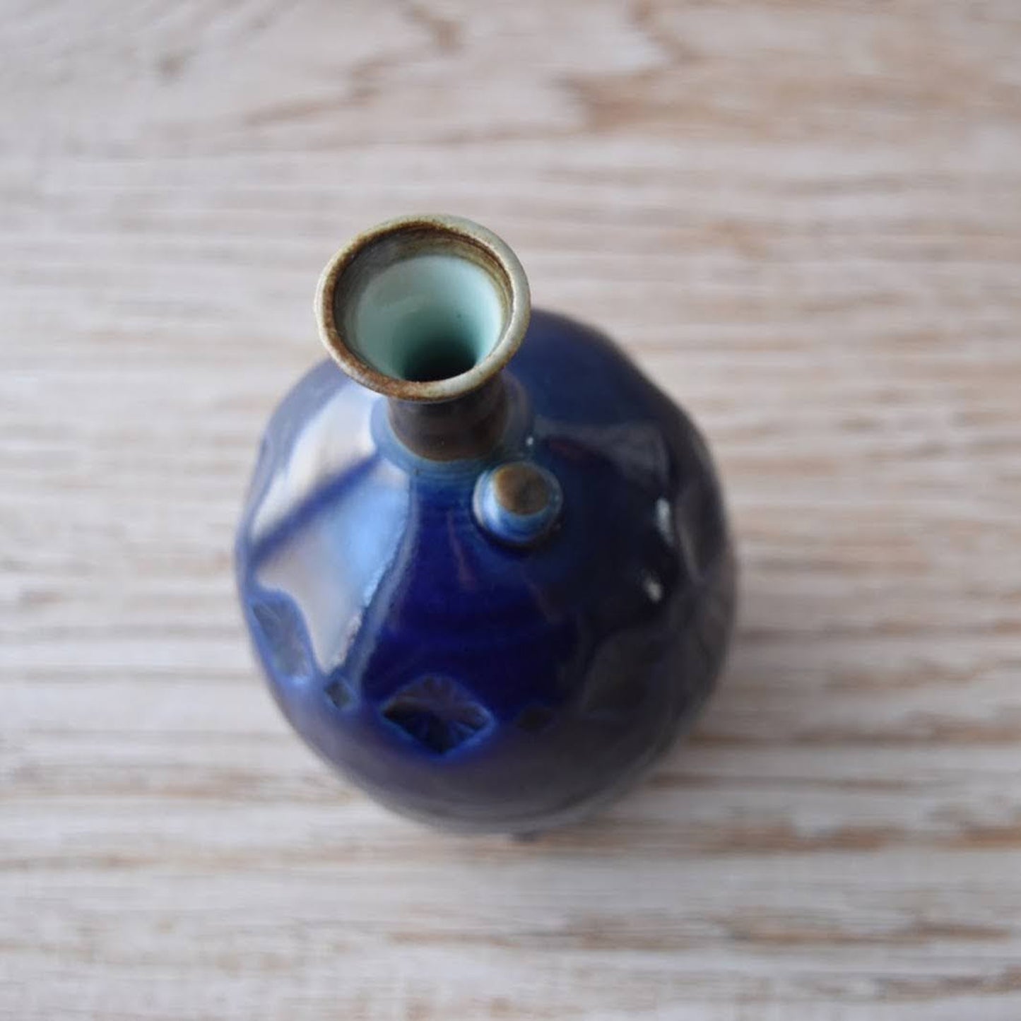 Small Vessel in Tall Blue by Sky Mage
