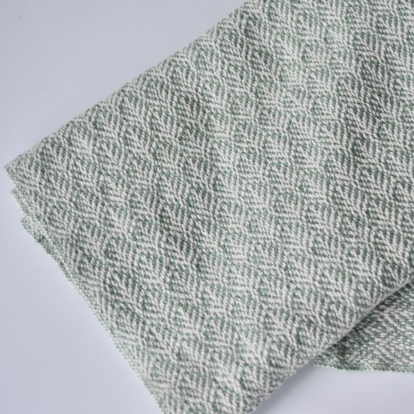 Tea Towel / Hand Towel in Mint Green by Kristina Nichols
