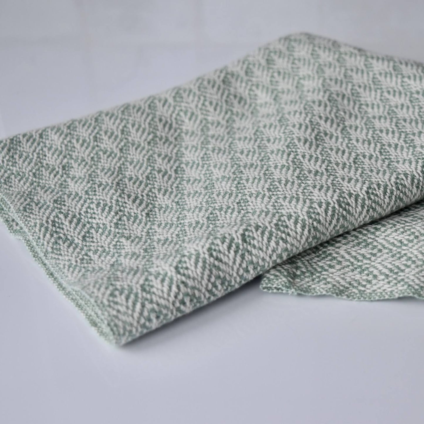 Tea Towel / Hand Towel in Mint Green by Kristina Nichols