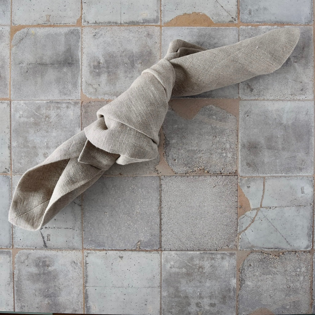 Linen Napkin in Natural by Rough Linen
